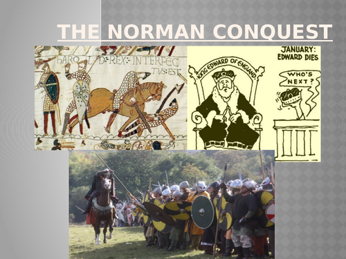 The Norman Conquest & Battle of Hastings (Full 6 Lesson Unit)