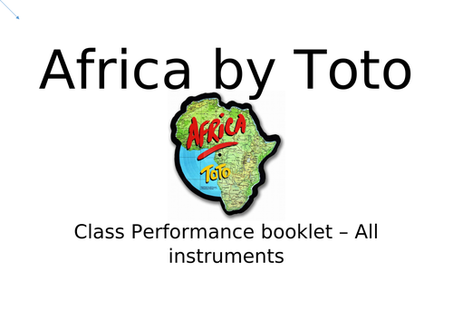 Africa by Toto Class Performance Eduqas GCSE Music