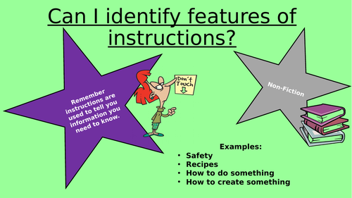 Writing Instructions