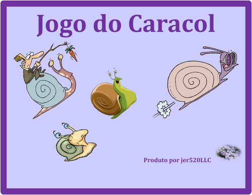 Halloween in Portuguese Caracol Snail Game