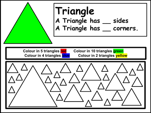 Shape Worksheets