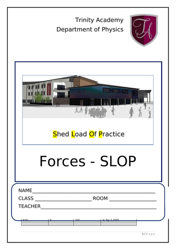 Forces SLOP Booklet