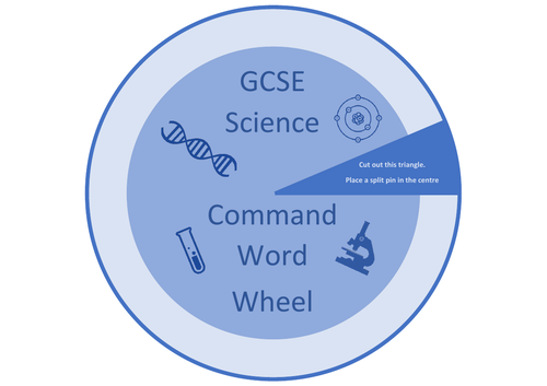 GCSE Science Command Word Wheel