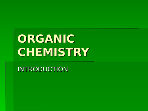 IBDP Chemistry Topics 10 and 20 (Organic Chemistry) PowerPoint Bundle