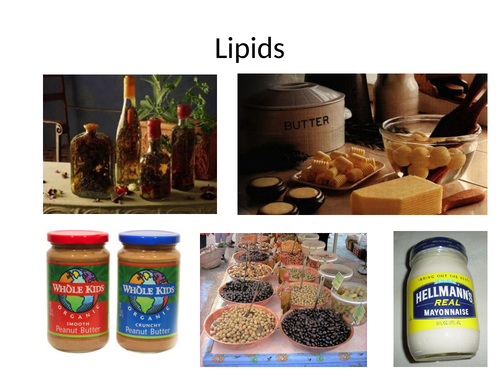Lipids for IB and A Level - Presentation