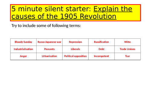 Russia - Stolypin's policies