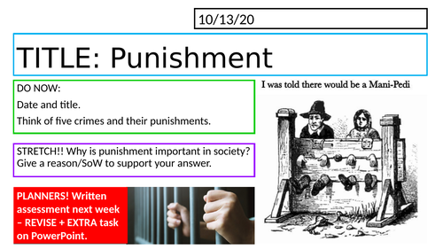 Edexcel Religious Studies Spec B - Islam // Punishment