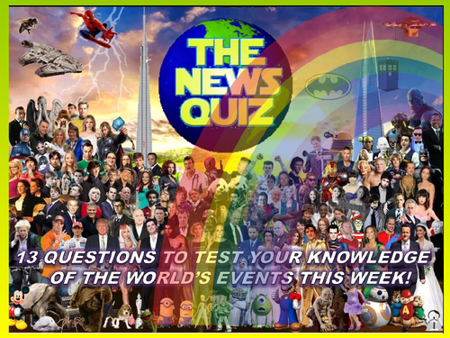 The News Quiz 12th  October - 2nd November 2020 Form Tutor Time Current Affairs