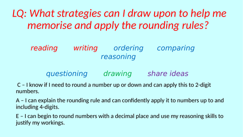 Rounding - Year 4