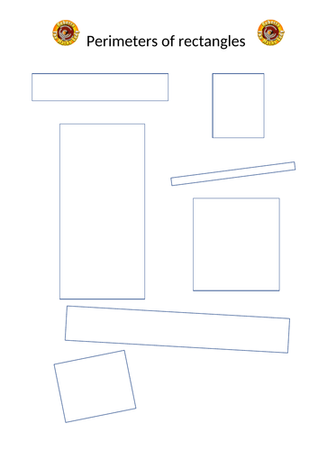 Perimeters of rectangles