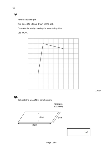 Y6 Shape properties