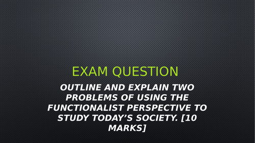 Theory and Methods- Feminism