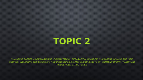 Individualisation thesis chambers image