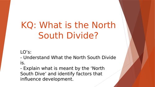 Intro to North South Divide Lesson