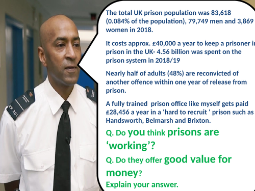 Crime and Punishment 1900-Present day Prison  Reforms