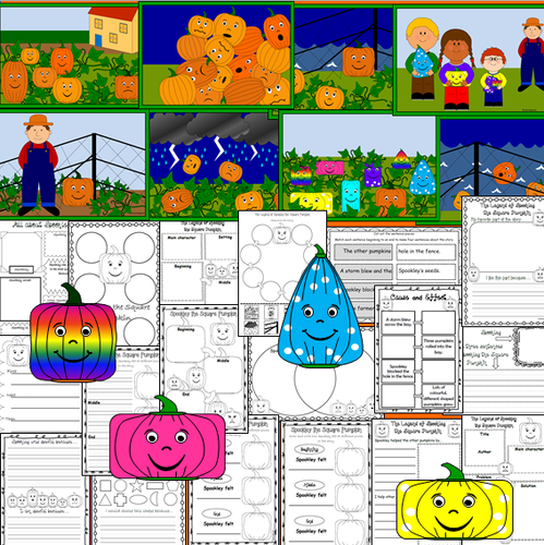 Spookley the Square Pumpkin activity pack | Teaching Resources
