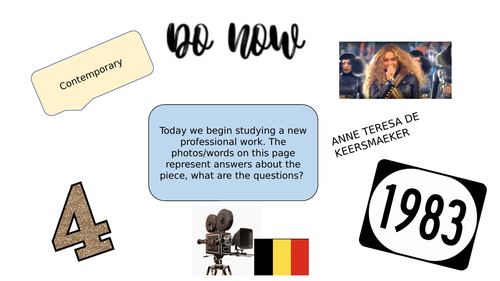 Rosas Danst Rosas lesson ppt and resource bundle