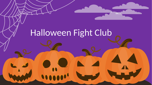 Probability Tree Diagrams- Halloween Themed Fight Club