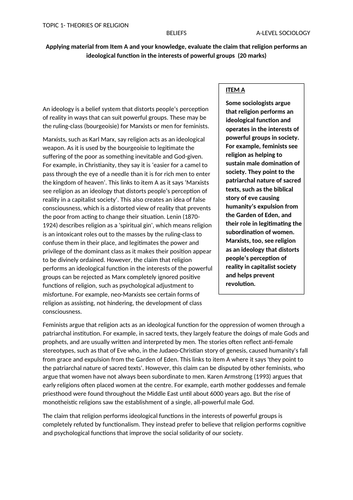 Religion as a source of conflict sociology image