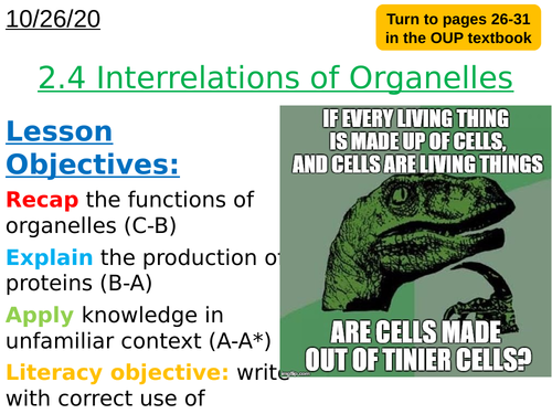 OCR A-Level Biology (H420): Chapter 2 - Basic Components of Living Systems - L7