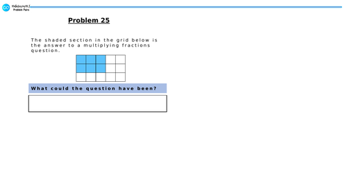 White Rose Year 6 Block 3 Fractions - Multiply Fractions By Fractions