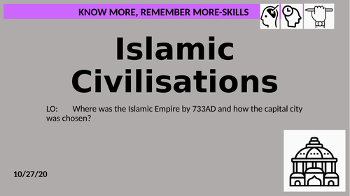 Islamic civilisations - Town life