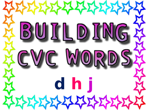 CVC words lesson and activities