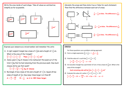 Multiplying Fractions Lesson