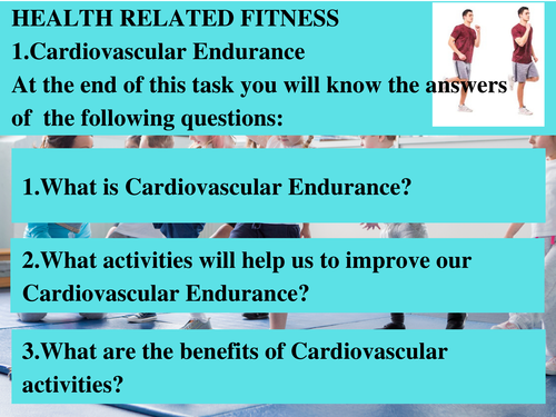 Grade 4 - Health Related Fitness - Cardiovascular Endurance