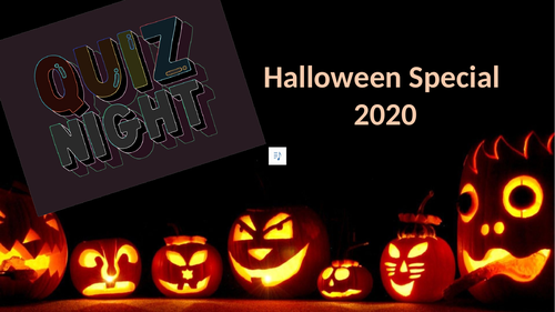 Quiz - Halloween Special (Stay Home - Covid-19)