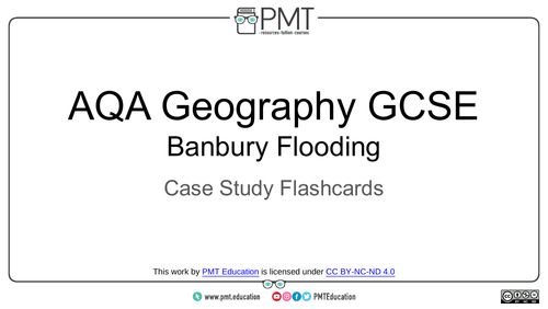 AQA GCSE Geography Case Study Flashcards