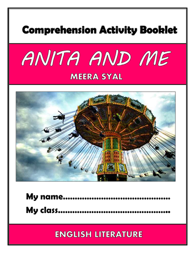 Anita and Me - Comprehension Activities Booklet!