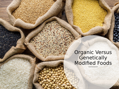 Organic and Genetically Modified GM Food