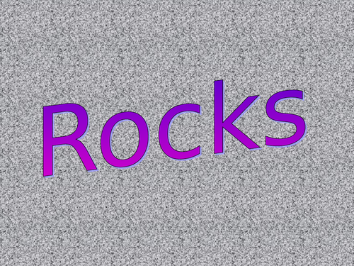 Rocks PowerPoint - 10 Slides