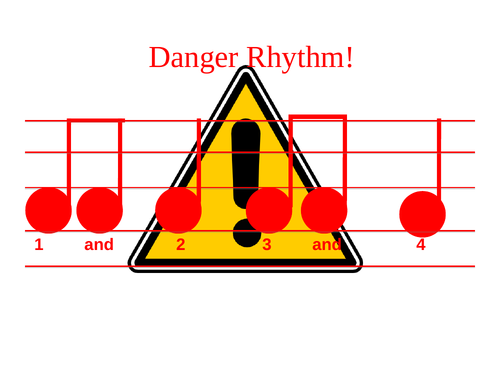 Danger Rhythm Music Activity