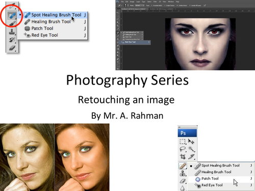 Photoshop: Retouching an image