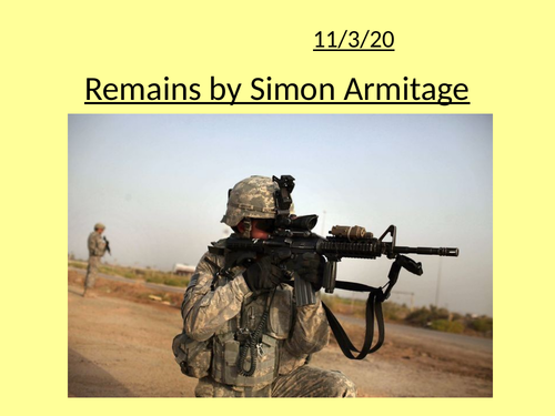 Remains Grade 9 annotations