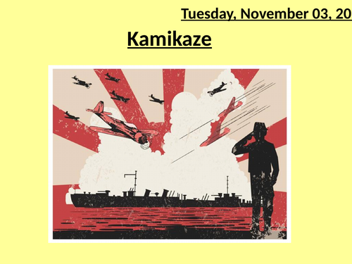 Kamikaze Grade 9 annotations