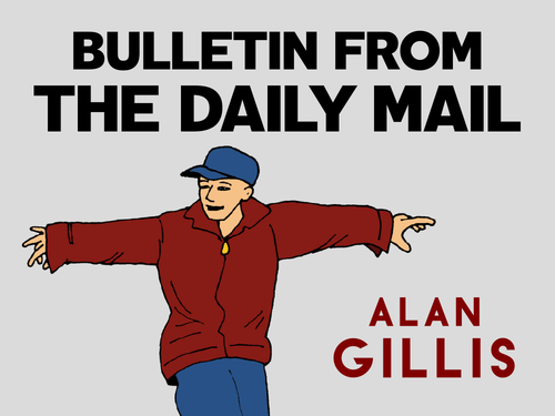 Bulletin from The Daily Mail: Alan Gillis