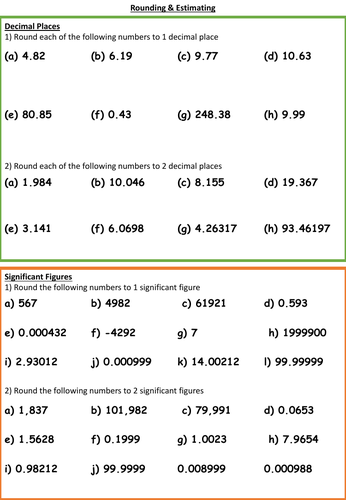 Rounding & Estimating (Well Rounded Lesson)