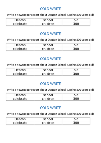 Great Fire of London News Report Y1/2 T4W