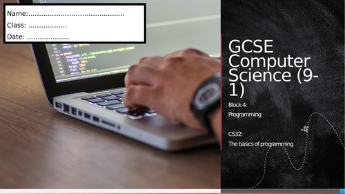CS32: Basics of programming (Workbook)