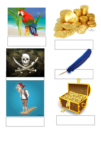 Initial sounds phonics treasure hunt