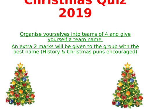 Ultimate Christmas Quiz