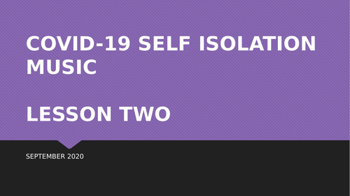 Beethoven Self-Isolation Research lesson