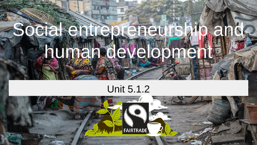 Social entrepreneurship and human development