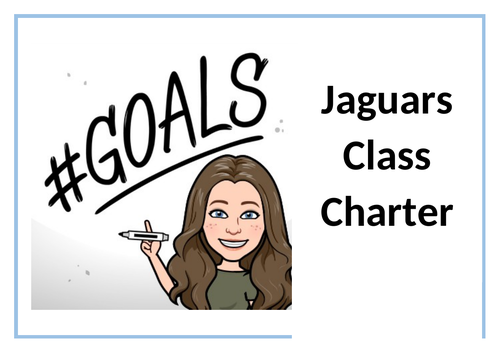 Class Charter Bitmoji Posters (editable)