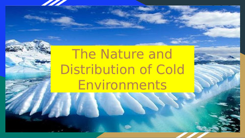 The Nature and Distribution of Cold Environments