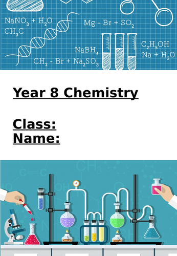 Chemistry (atomic structure, periodic table and chemical reactions) home-learning booklet
