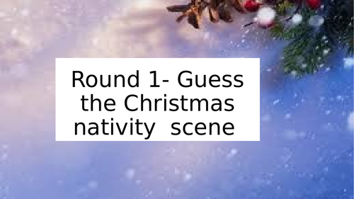Christmas quiz